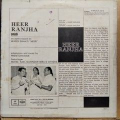 Mohd. Rafi* · Narinder Biba, Prem Dhawan - Heer Ranjha (Vinyl)