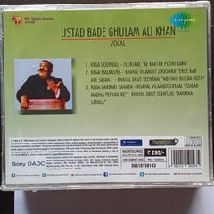 Bade Ghulam Ali Khan - Vocal (CD)