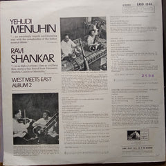 Yehudi Menuhin + Ravi Shankar - West Meets East - Album 2 (Vinyl)