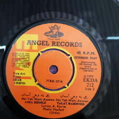 Jnan Dutt / Nashad - Sunehre Din / Char Chand (45-RPM)