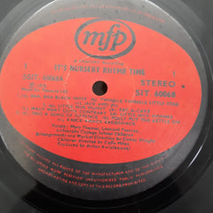 Leonard Pearcey  & Mary Thomas - It's Nursery Rhyme Time (Vinyl)