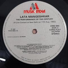Lata Mangeshkar - The Performance Of The Century (Vinyl)
