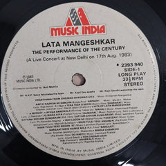 Lata Mangeshkar - The Performance Of The Century (Vinyl)