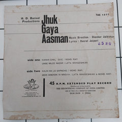 Shankar Jaikisan - Jhuk Gaya Aasman (45-RPM)