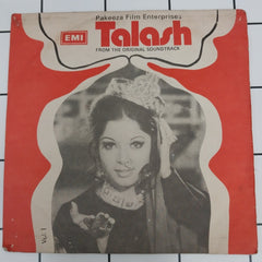 Nisar  Bazmi - Talash (45-RPM)