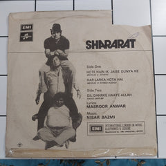 Nisar Bazmi - Shararat (45-RPM)