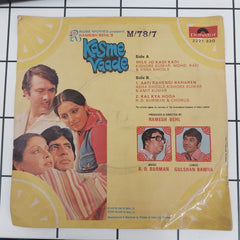 R.D.Burman - Kasme Vaade (45-RPM)