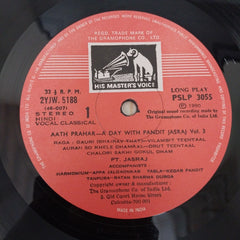 Pandit Jasraj - A Day With Vol.3 (Vinyl)