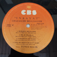 Yunus Malik - Inaayat Ghazals By Bela Saaver (Vinyl)