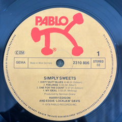 Harry Edison And Eddie "Lockjaw" Davis - Simply Sweets (Vinyl)