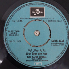 Various - Aziz Nazan Qawwal (45-RPM)