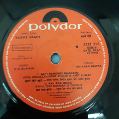 R. D. Burman - Kasme Vaade (45-RPM)