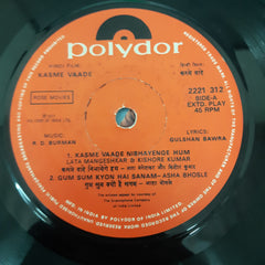 R. D. Burman - Kasme Vaade (45-RPM)