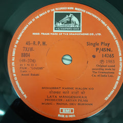 R.D.Burman - Lovers (45-RPM)