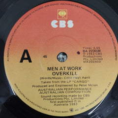 Men At Work - Overkill / Till The Money Runs Out (45-RPM)