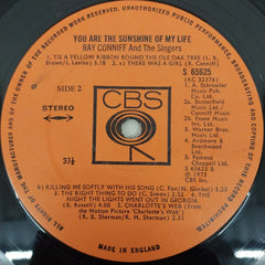 Ray Conniff And The Singers - You Are The Sunshine Of My Life (Vinyl)