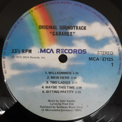 Ralph Burns - Cabaret / Original Sound Track Recording (Vinyl)