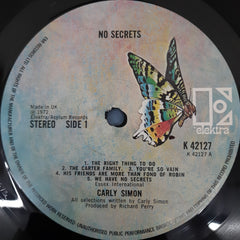 Carly Simon - No Secrets (Vinyl)