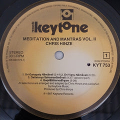 Chris Hinze - Meditation And Mantras Volume 2 (Vinyl)