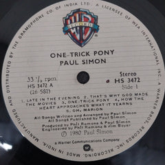 Paul Simon - One-Trick Pony (Vinyl)