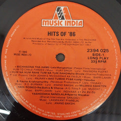 Various - Hits Of ' 86 (Vinyl)