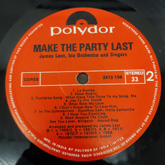 James Last - Make The Party Last - 25 All Time Great Hits (Vinyl)
