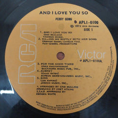 Perry Como - And I Love You So (Vinyl)