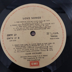 Cliff Richard - Love Songs (Vinyl)