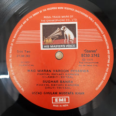 Ghulam Mustafa Khan - Khayal Saraswati / Nayaki Kanhra (Vinyl)