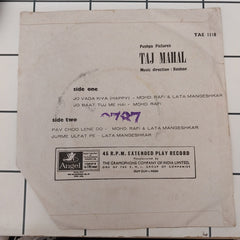 Roshan (2) - Taj Mahal (45-RPM)