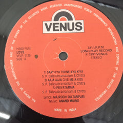 Majrooh Sultanpuri • Anand Milind - Love (Vinyl)