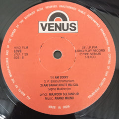Majrooh Sultanpuri • Anand Milind - Love (Vinyl)