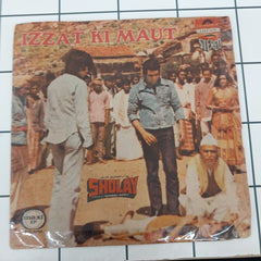 Amjad Khan, Sanjeev Kumar, Dharmendra, A.K. Hangal, Hema Malini - Sholay - "Izzat ki maut" (45-RPM)