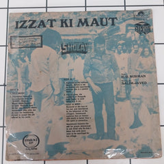 Amjad Khan, Sanjeev Kumar, Dharmendra, A.K. Hangal, Hema Malini - Sholay - "Izzat ki maut" (45-RPM)