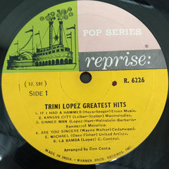 Trini Lopez - Greatest Hits (Vinyl)