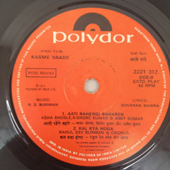 R.D.Burman - Kasme Vaade (45-RPM)