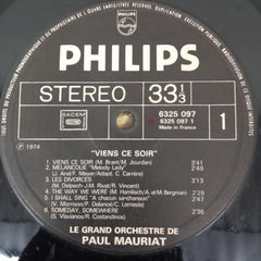 Le Grand Orchestre De Paul Mauriat - Viens Ce Soir (Vinyl)