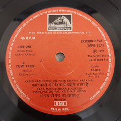 Khayyam - Kabhi Kabhie (45-RPM)