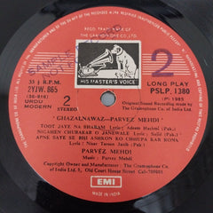 Parvez Mehdi - Ghazalnawaz (Vinyl)