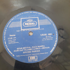 Arvind Parikh - Melodious Music On Sitar (Vinyl)