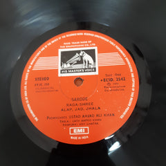 Amjad Ali Khan - Raga Shree (Vinyl)