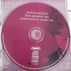 Studio 99 - Duran Duran (Their Greatest Hits Performed By Studio 99) (CD)