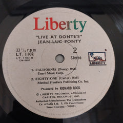 Jean-Luc Ponty - Live At Donte's (Vinyl)