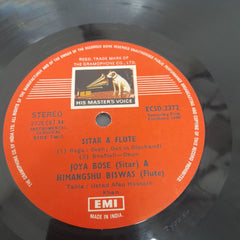 Jaya Bose And Himangshu Biswas - Sitar & Flute (Vinyl)