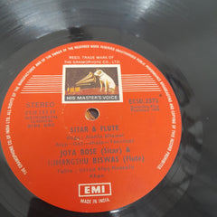 Jaya Bose And Himangshu Biswas - Sitar & Flute (Vinyl)