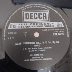 Sir Edward Elgar, London Philharmonic Orchestra, Georg Solti - Symphony No.2 (Vinyl)