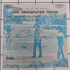 Undisputed Truth, The - Smiling Faces Sometimes = Caras Sonrientes (45-RPM)