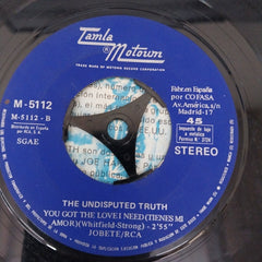 Undisputed Truth, The - Smiling Faces Sometimes = Caras Sonrientes (45-RPM)