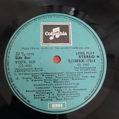 Kunnakkudi Vaidyanathan - Kunnakkudi Vaidyanathan (Vinyl)