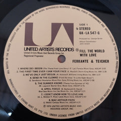 Ferrante & Teicher - Fill The World With Love (Vinyl)